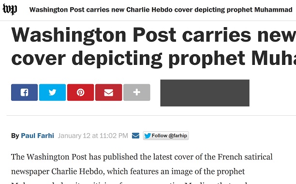 Washington Post Charlie Hebdo Cartoon