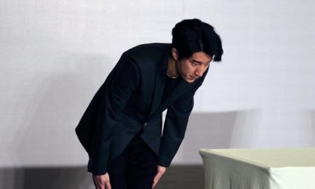Jaycee Chan Bows During Apology