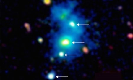 Quadruple Quasar Image