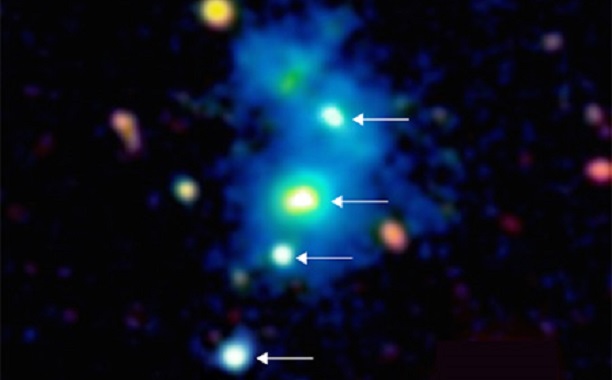 Quadruple Quasar Image
