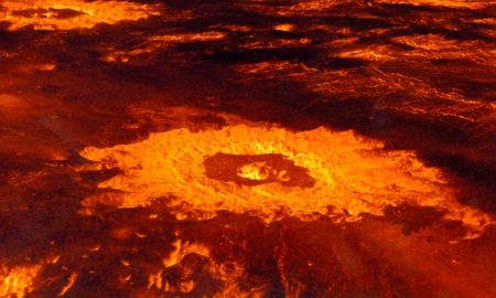 Active Venus Volcano