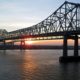 Mississippi Bridge Sunset