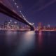 Brooklyn Bridge, NYC At Night