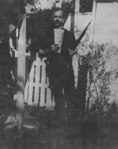 Lee Harvey Oswald Rifle "Backyard Photo"