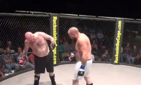 MMA Fighter Poops During Fight