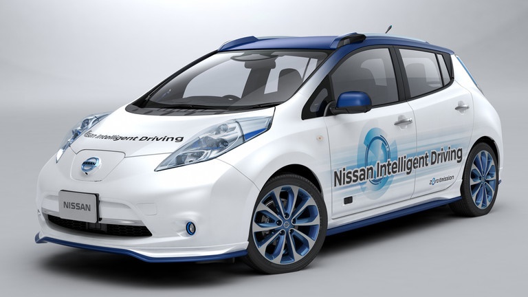 Nissan Self-Driving Vehicle Prototype