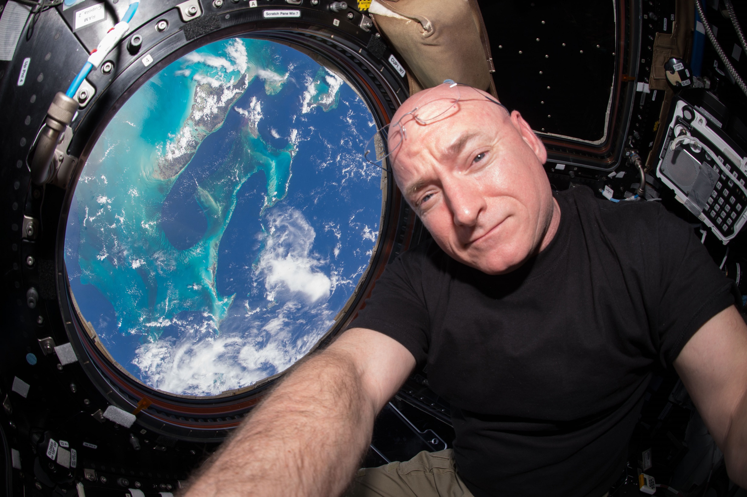 Scott Kelly On The ISS