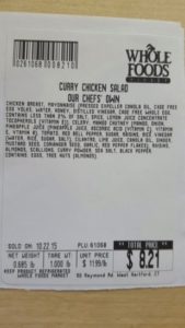 Whole Foods Listeria Label