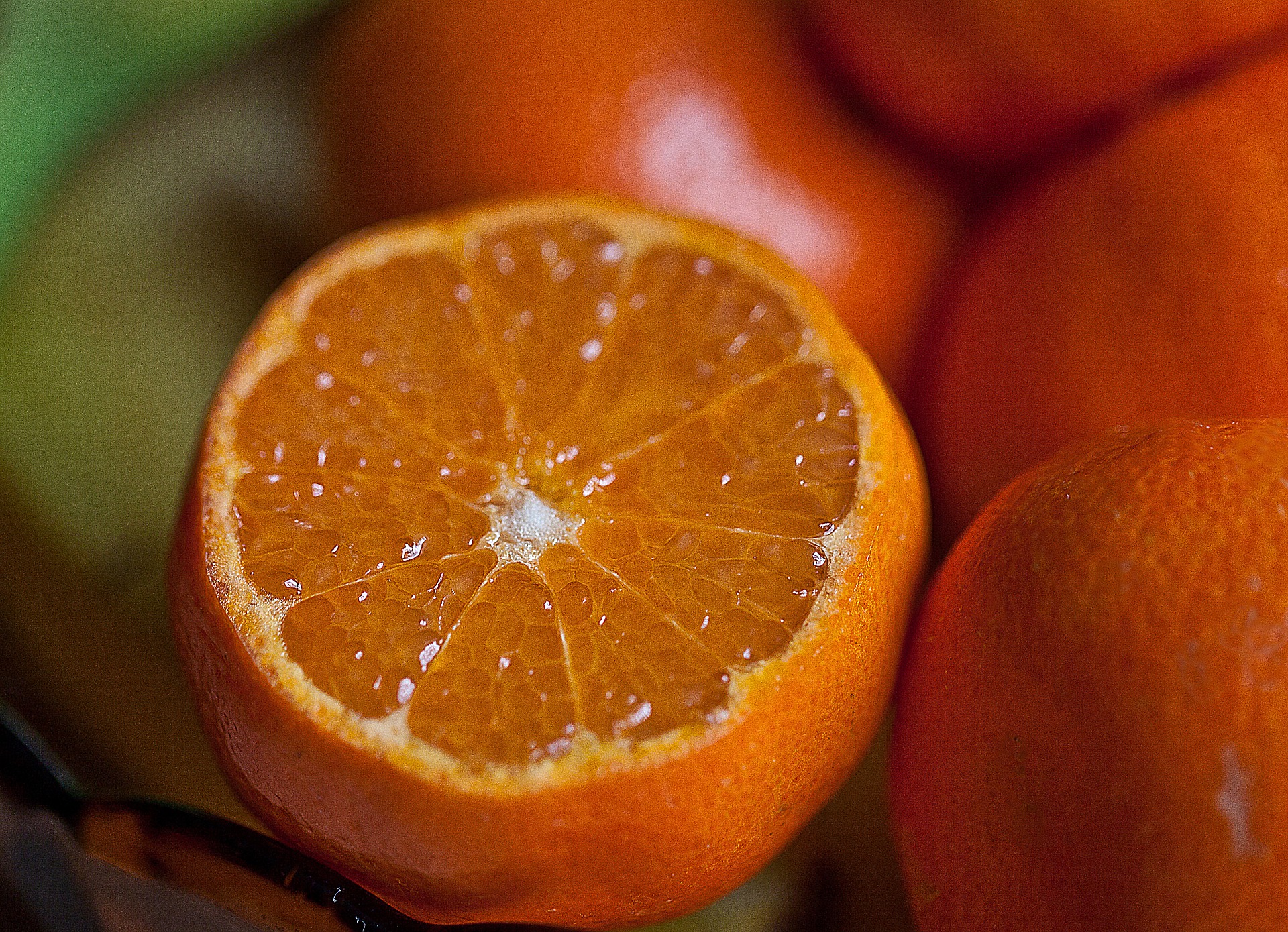 Vitamin C Containing Oranges
