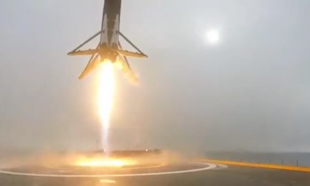 Falcon 9 Trying To Land