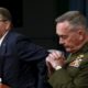 Defense Secretary Ash Carter and Joint Chiefs Chairman Marine Gen. Joseph Dunford hold a news conference