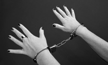 Woman In Handcuffs